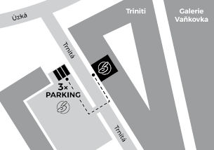 Mapka parkování